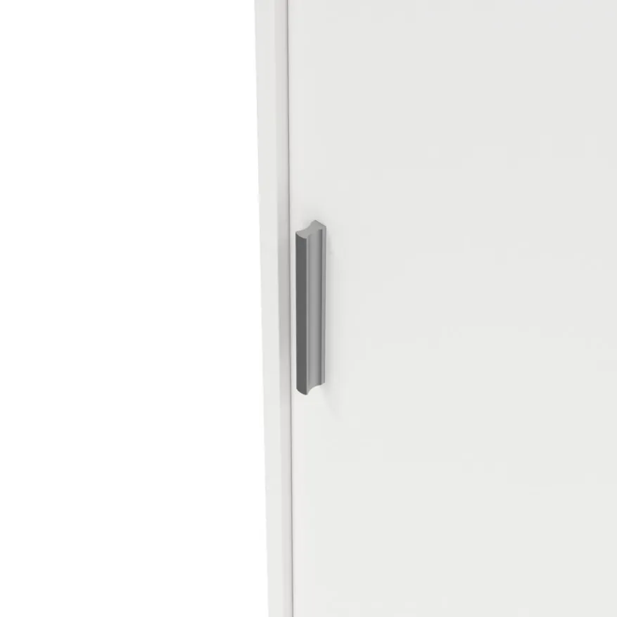Kledingkast Luna Wit - 177x201x60 cm