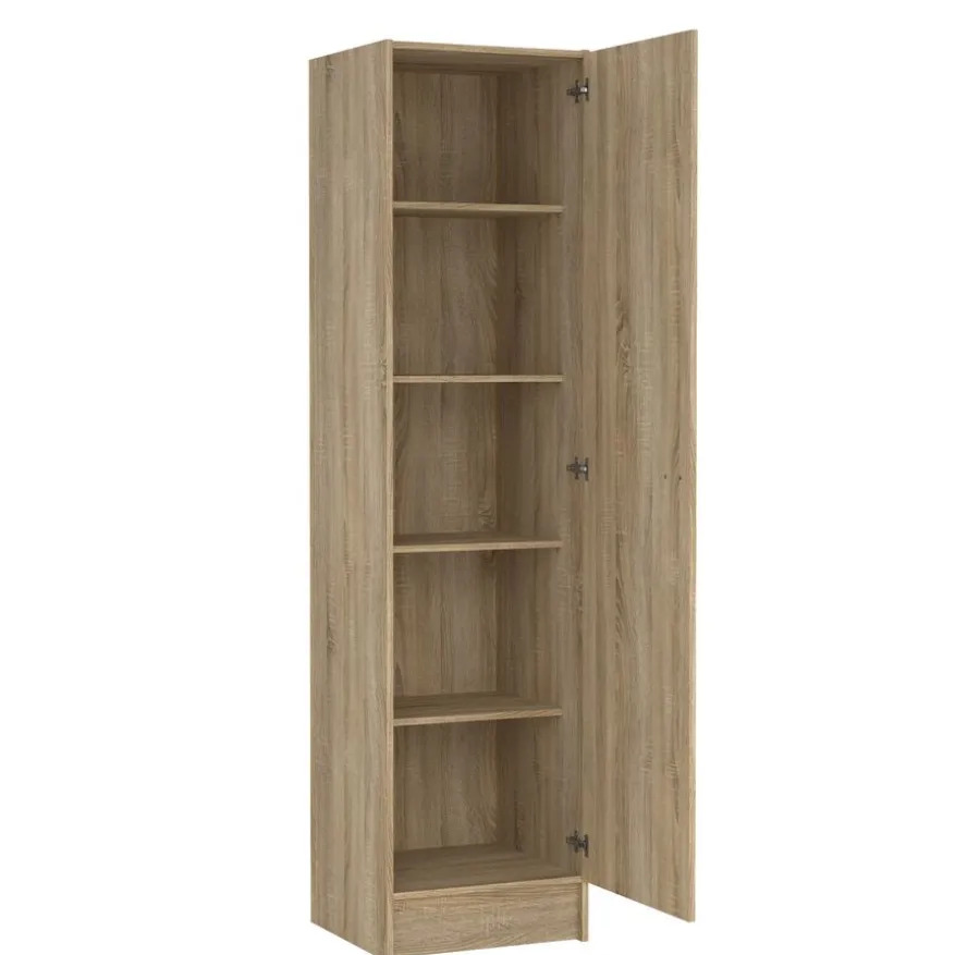 Kledingkast Miami Naturel - 49x200x47 cm