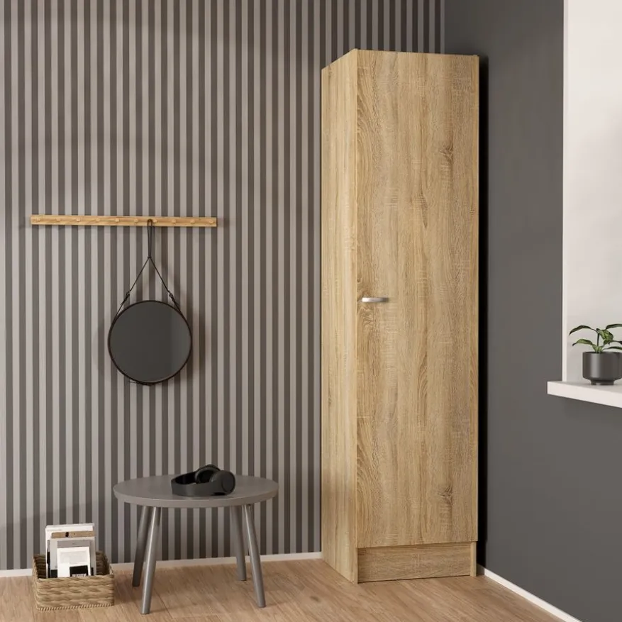 Kledingkast Miami Naturel - 49x200x47 cm