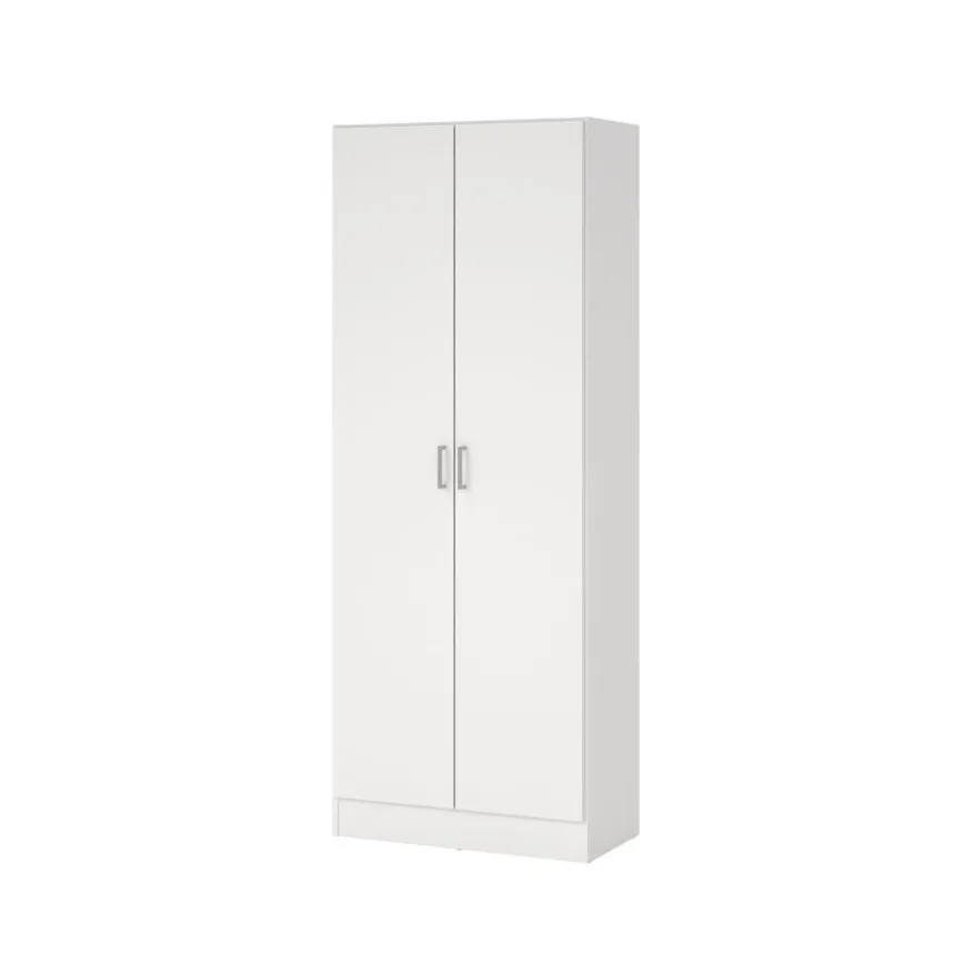 Kledingkast Miami Wit - 70x181x36 cm