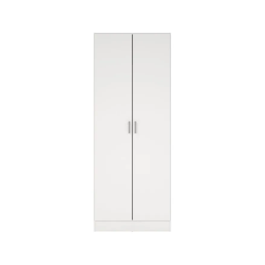 Kledingkast Miami Wit - 70x181x36 cm