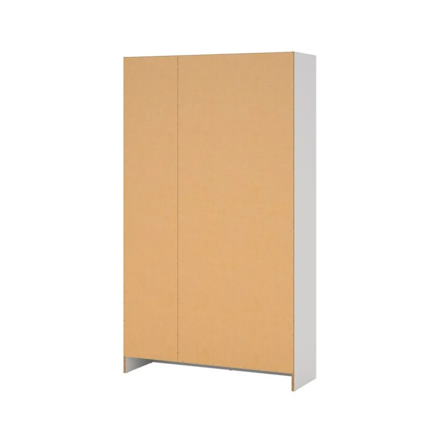 Kledingkast Miami Wit - 105x181x36 cm