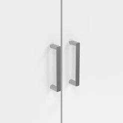 Kledingkast Miami Wit - 105x181x36 cm