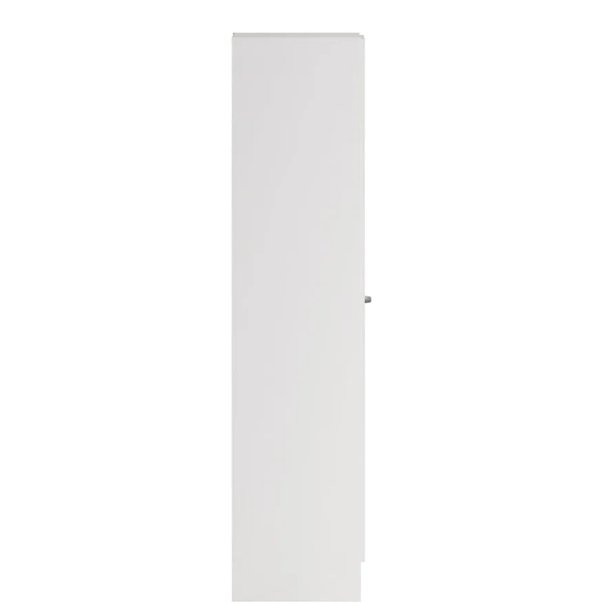 Kledingkast Miami Wit - 49x200x47 cm