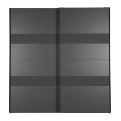 Kledingkast Mierlo Donkergrijs - 225x236x65 cm