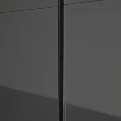 Kledingkast Mierlo Donkergrijs - 225x236x65 cm