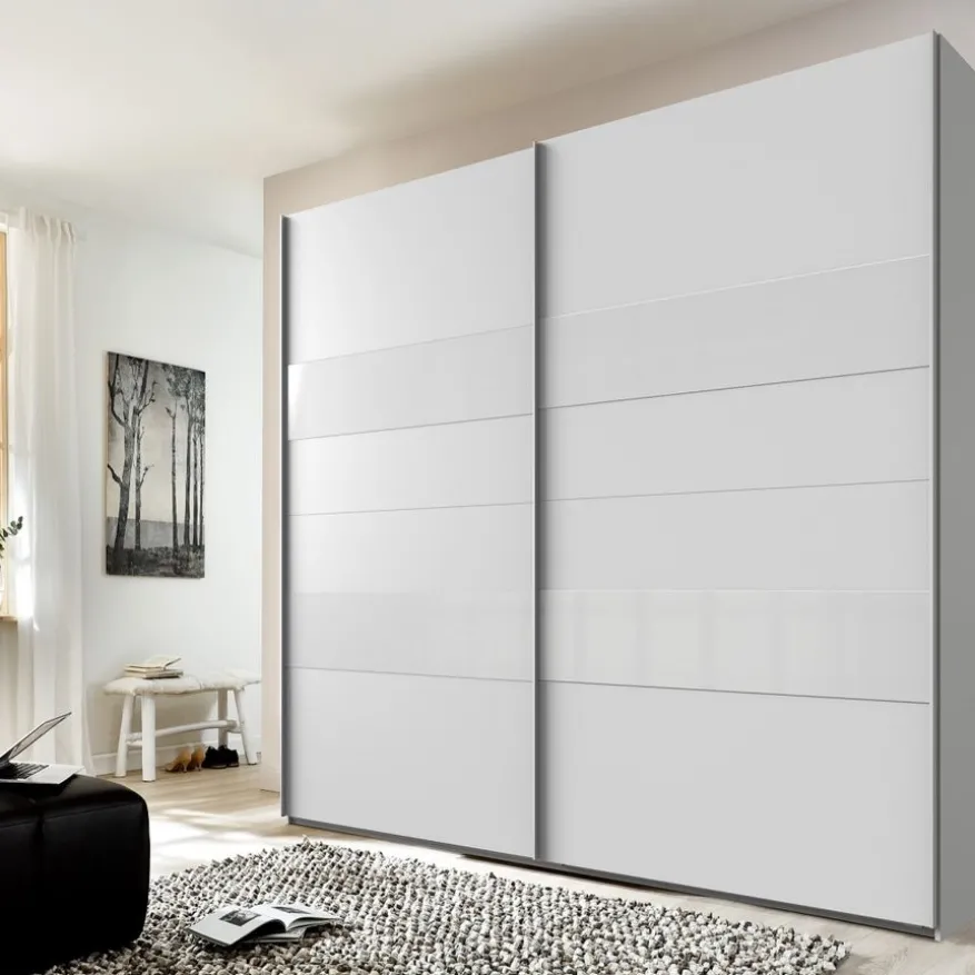 Kledingkast Mierlo Wit - 225x236x65 cm