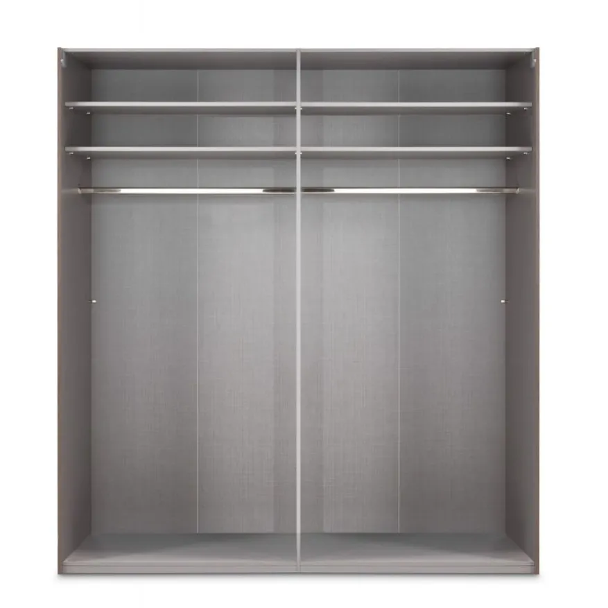 Kledingkast Mierlo Wit - 225x236x65 cm
