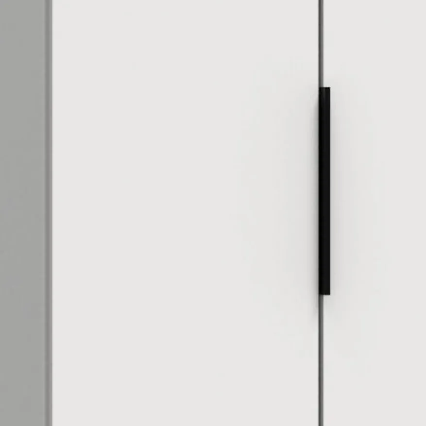 Kledingkast Oss Wit - 200x216x58 cm