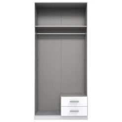 Kledingkast Stratum Naturel - 90x199x58 cm