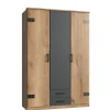 Kledingkast Stratum Naturel - 135x199x58 cm