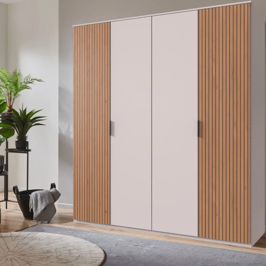 Kledingkast Veghel Wit - 180x210x58 cm