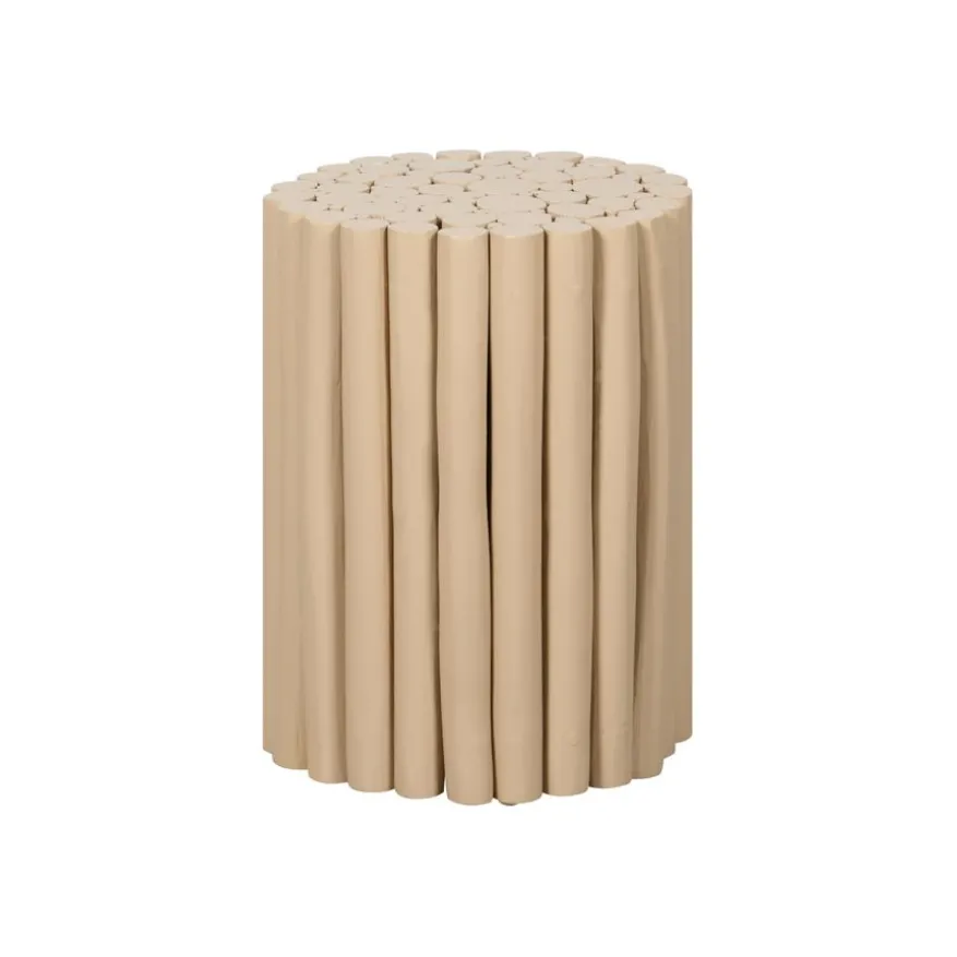 Kruk Fernando Taupe - Ø30 cm