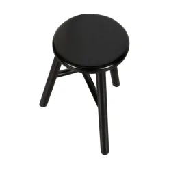 Kruk Todi Zwart - Ø 40 cm