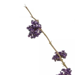 Kunstbloem Callicarpa Spray Paars - 97 cm