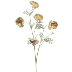 Kunstbloem Cosmos Groen - 70 cm