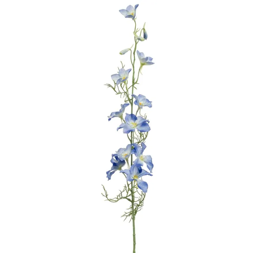Kunstbloem Delphinium Blauw - 88 cm
