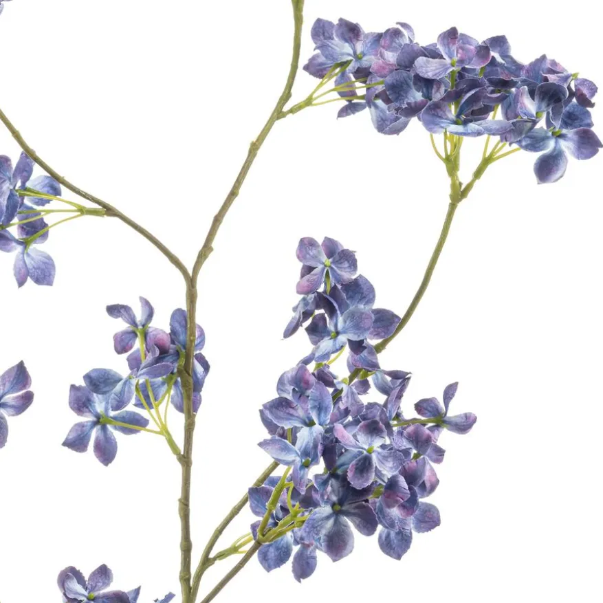 Kunstbloem Hydrangea Blauw - 115 cm