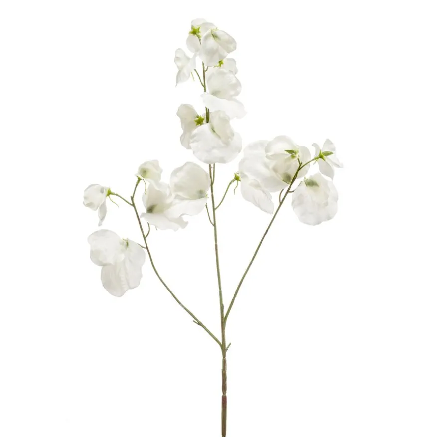 Kunstbloem Lathyrus Crème - 75 cm