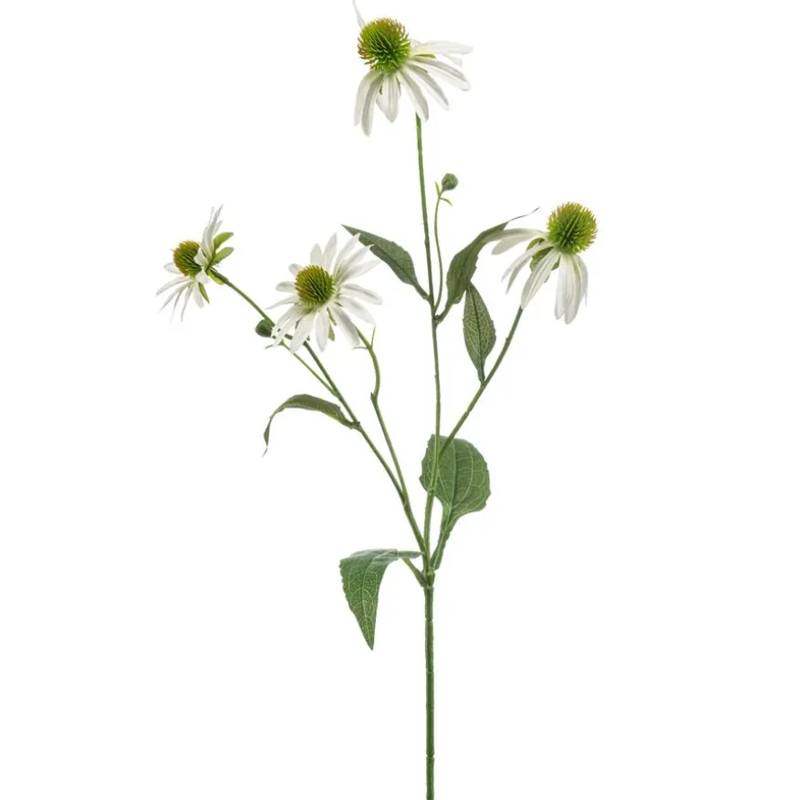 Kunstbloem Rudbeckia Wit - 70 cm