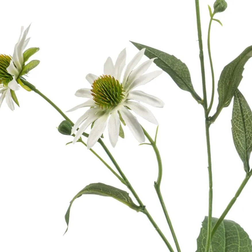 Kunstbloem Rudbeckia Wit - 70 cm