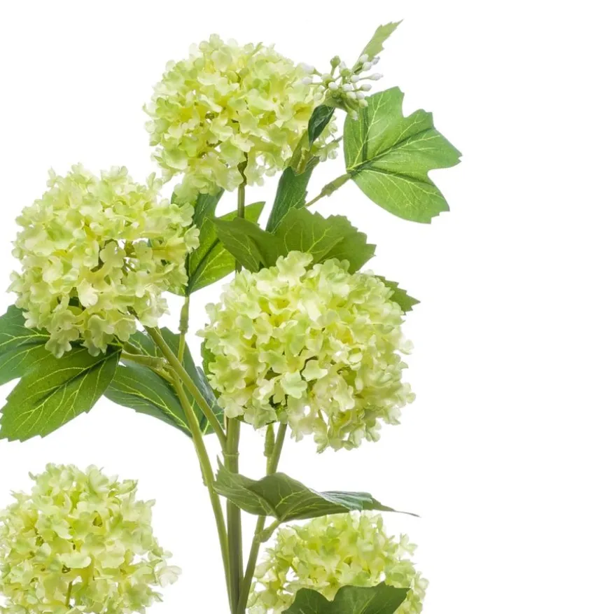 Kunstbloem Viburnum Groen - 75 cm