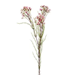 Kunstbloem Wax Roze - 78 cm