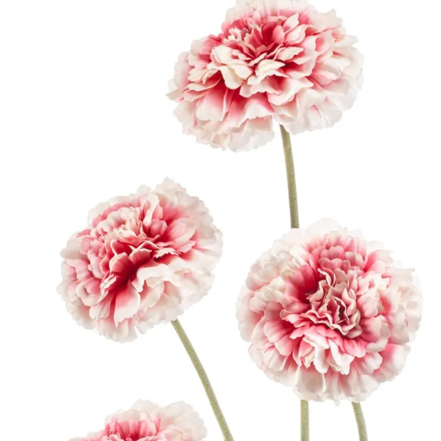 Kunstbloem Zinnia Roze - 90 cm