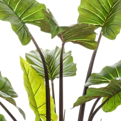 Kunstplant Colocasia Groen - 130 cm hoog