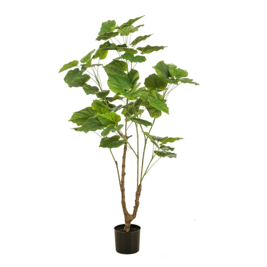 Kunstplant Ficus Umbellata Groen - 125 cm hoog