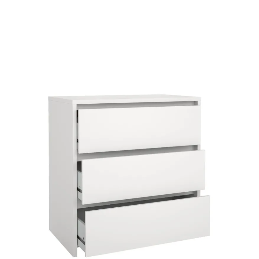 Ladekast Atlanta Wit - 80x84x48 cm