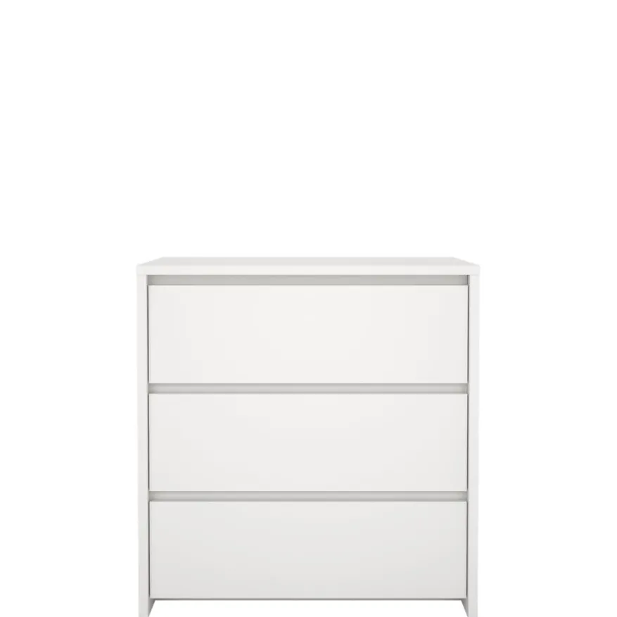 Ladekast Atlanta Wit - 80x84x48 cm