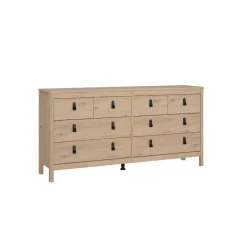 Ladekast Dallas Eiken - 160x80x39 cm