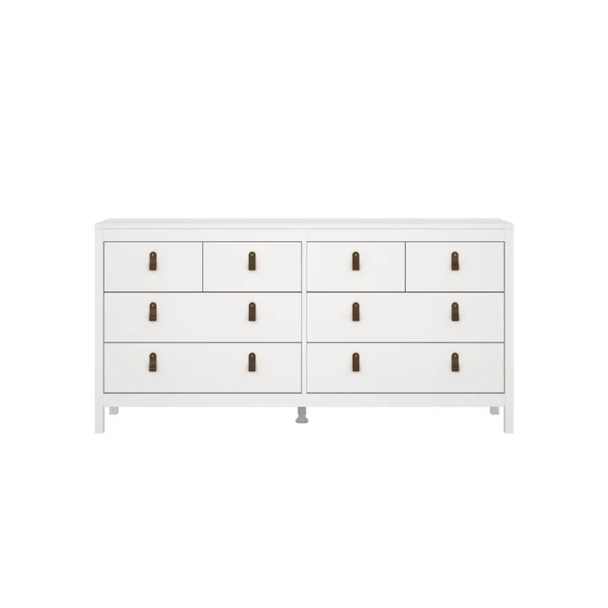 Ladekast Dallas Wit - 160x80x39 cm
