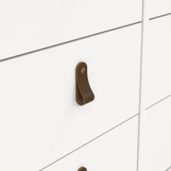Ladekast Dallas Wit - 160x80x39 cm