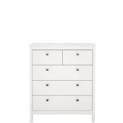 Ladekast Dallas Wit - 83x99x39 cm