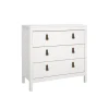 Ladekast Dallas Wit - 84x80x39 cm