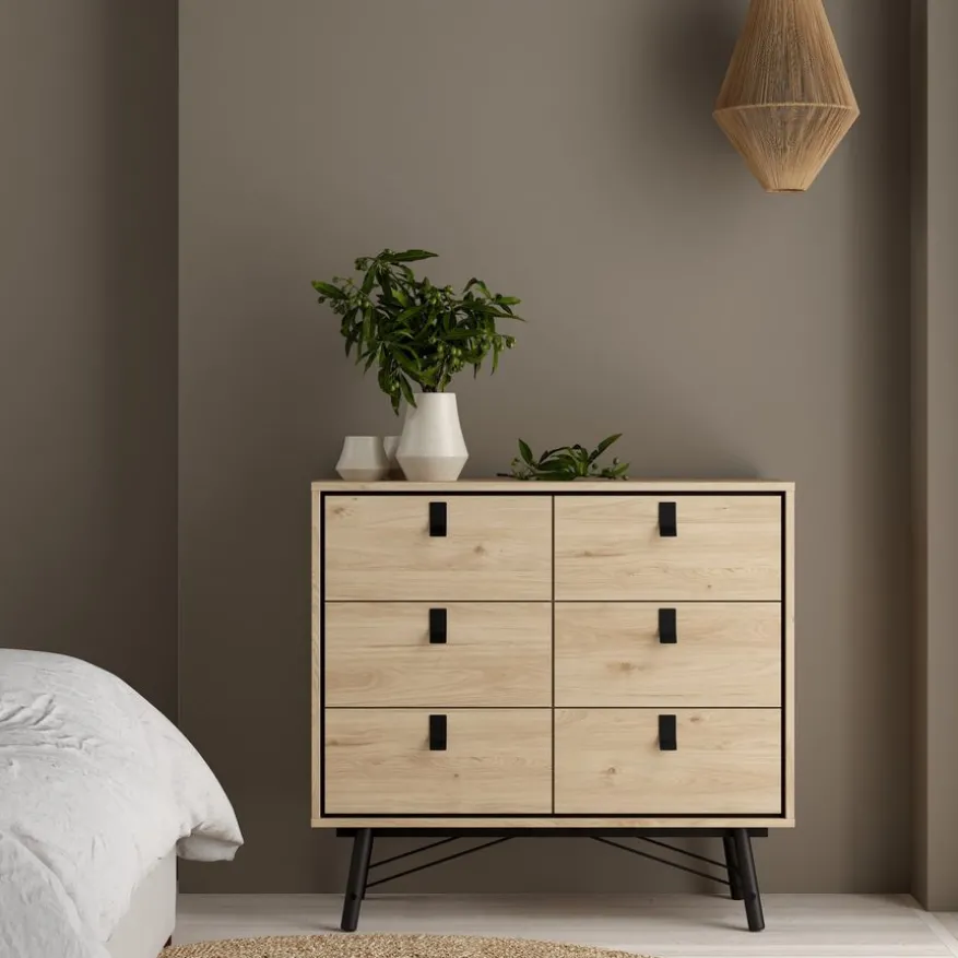 Ladekast Denver Eiken - 102x95x40 cm