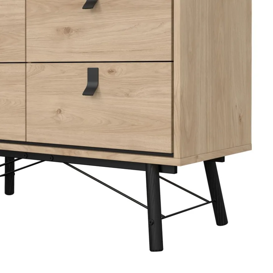Ladekast Denver Eiken - 102x95x40 cm