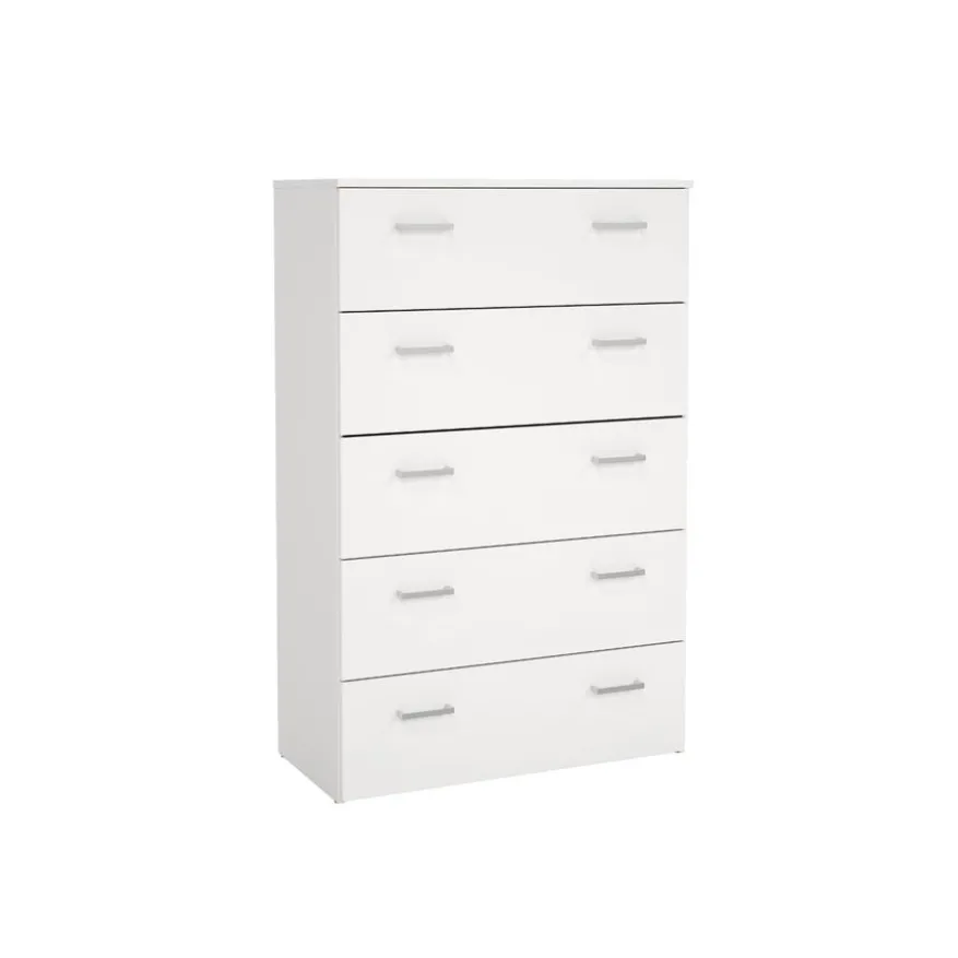 Ladekast Harper Wit - 75x115x36 cm