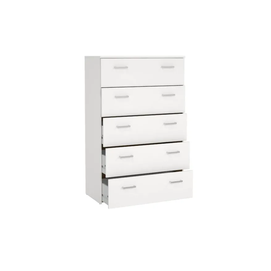 Ladekast Harper Wit - 75x115x36 cm