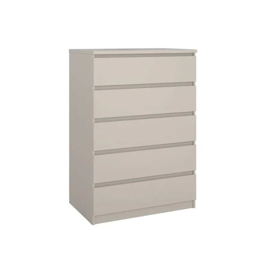 Ladekast Luna Taupe - 77x112x50 cm