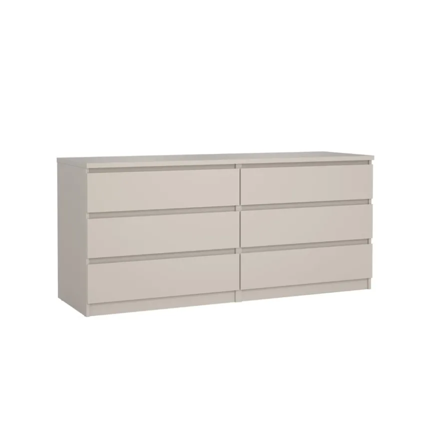 Ladekast Luna Taupe - 154x71x50 cm