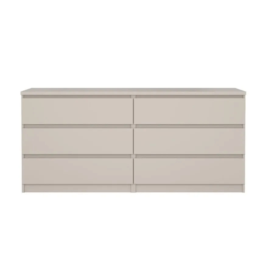 Ladekast Luna Taupe - 154x71x50 cm