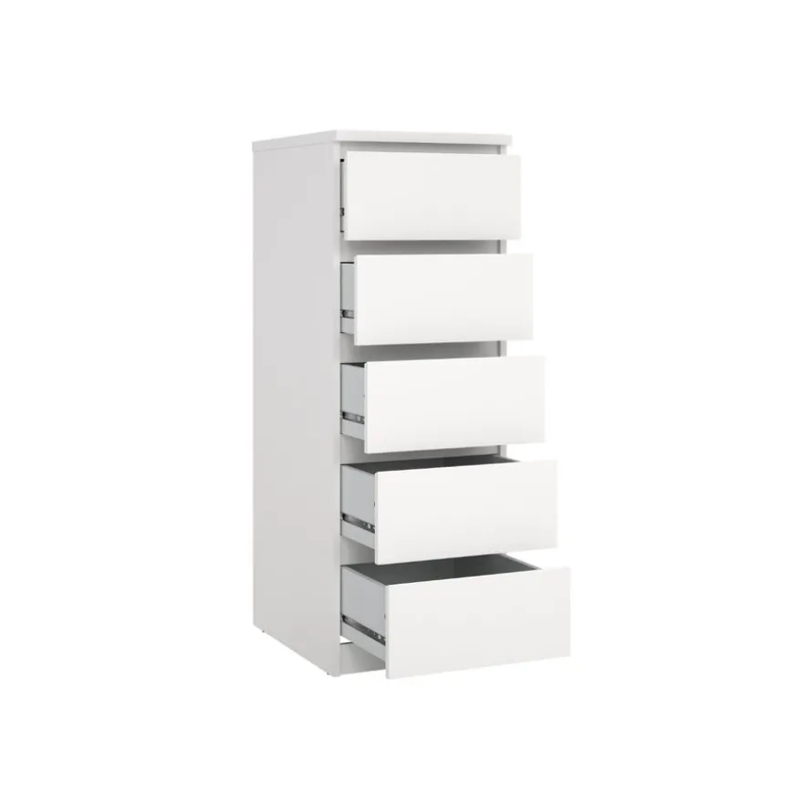 Ladekast Luna Wit - 41x112x50 cm