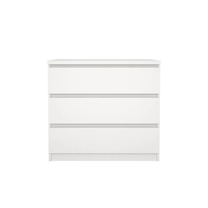 Ladekast Luna Wit - 77x71x50 cm