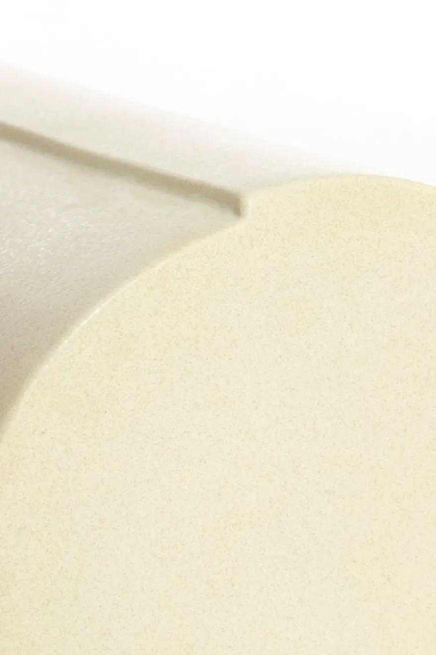 Light & Living Bijzettafel Chulilla Crème - Ø 33 cm