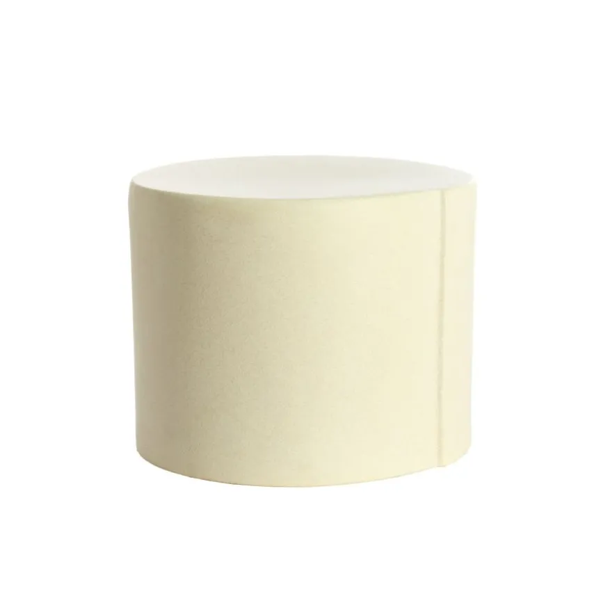Light & Living Bijzettafel Chulilla Crème - Ø 42 cm