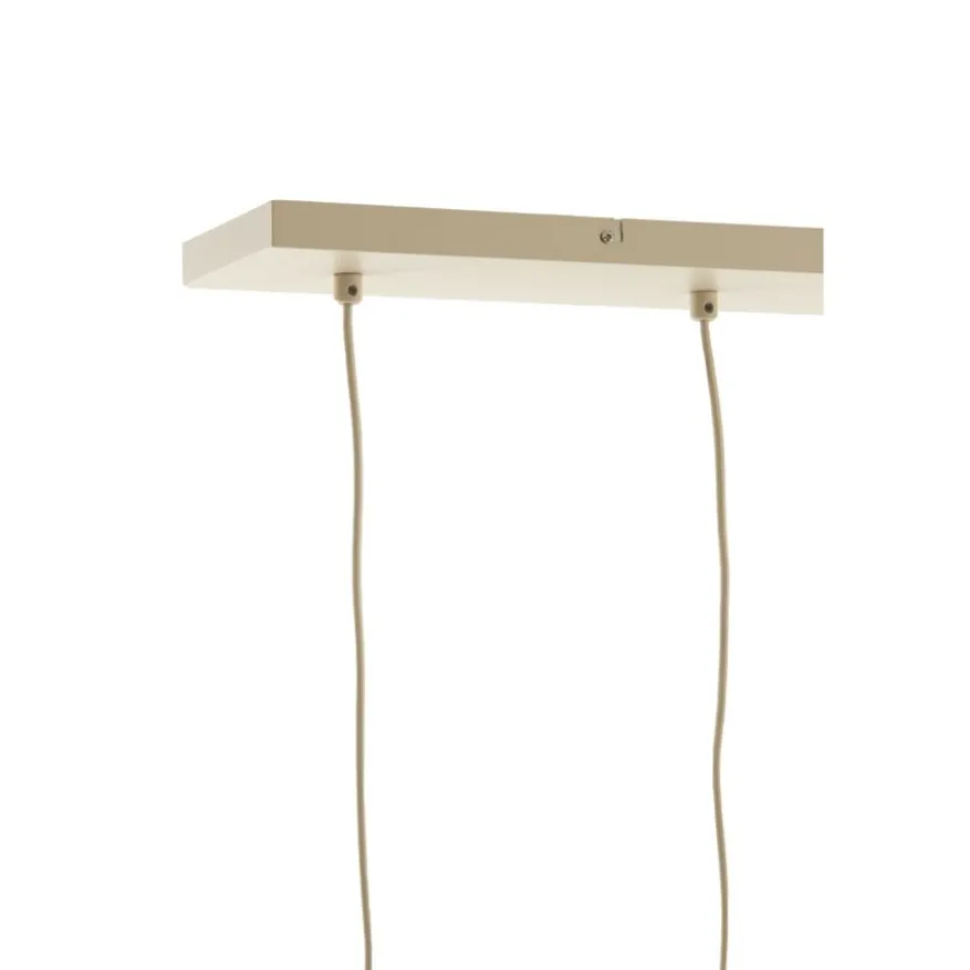 Light & Living Hanglamp Elati Naturel - 5 x E27 - 100 cm breed
