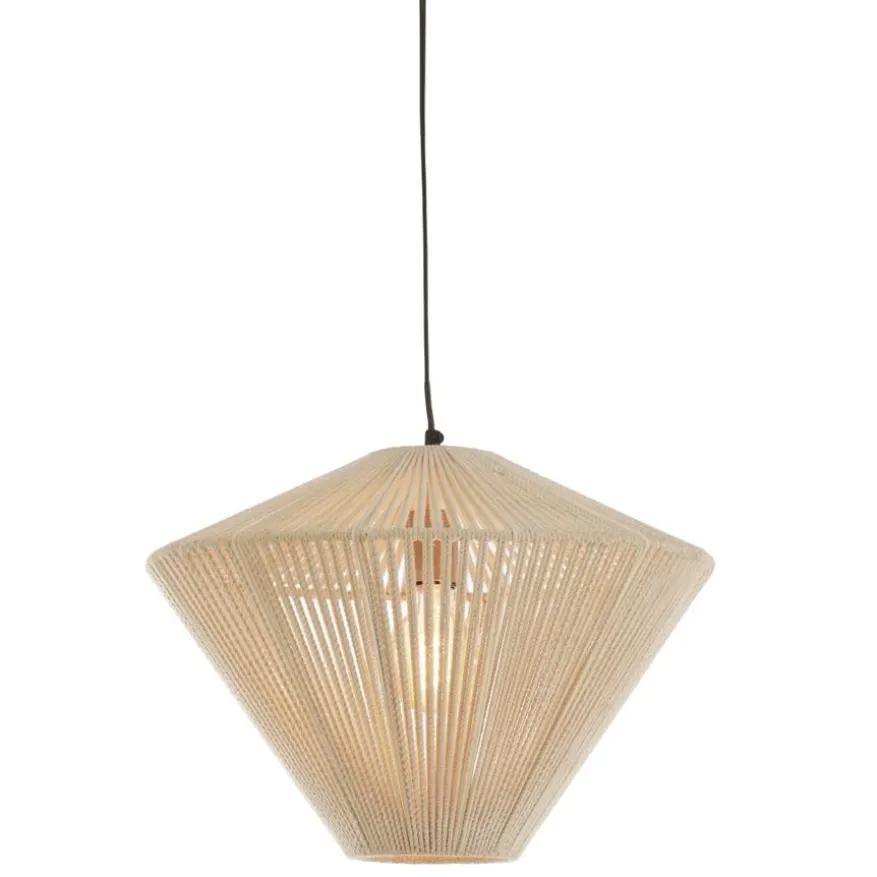 Light & Living Hanglamp Felida Crème - E27 - Ø 42 cm